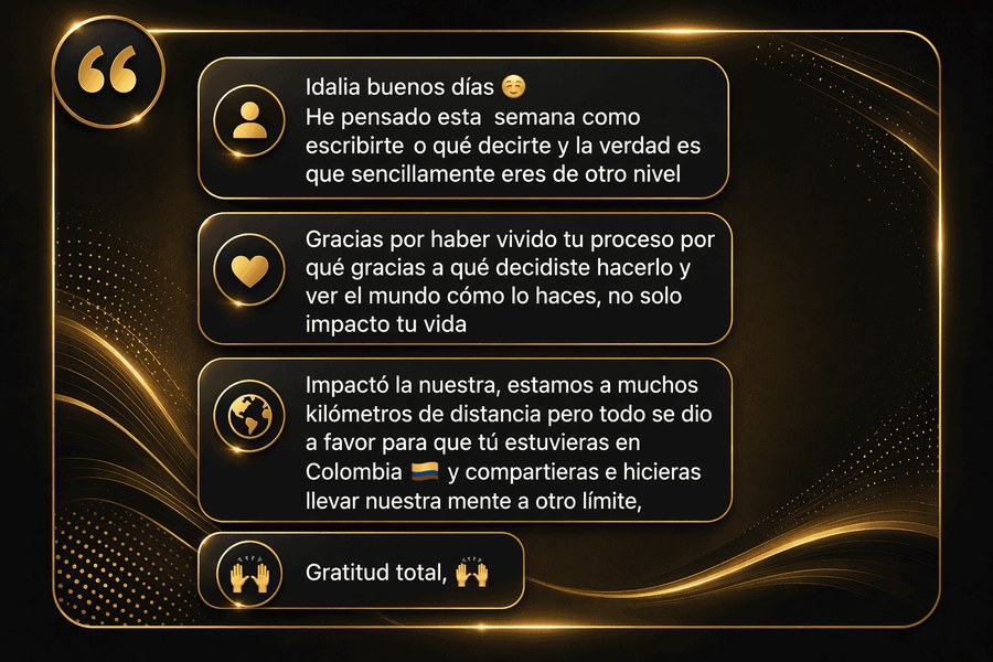 Testimonio — Eres de otro nivel, gratitud total